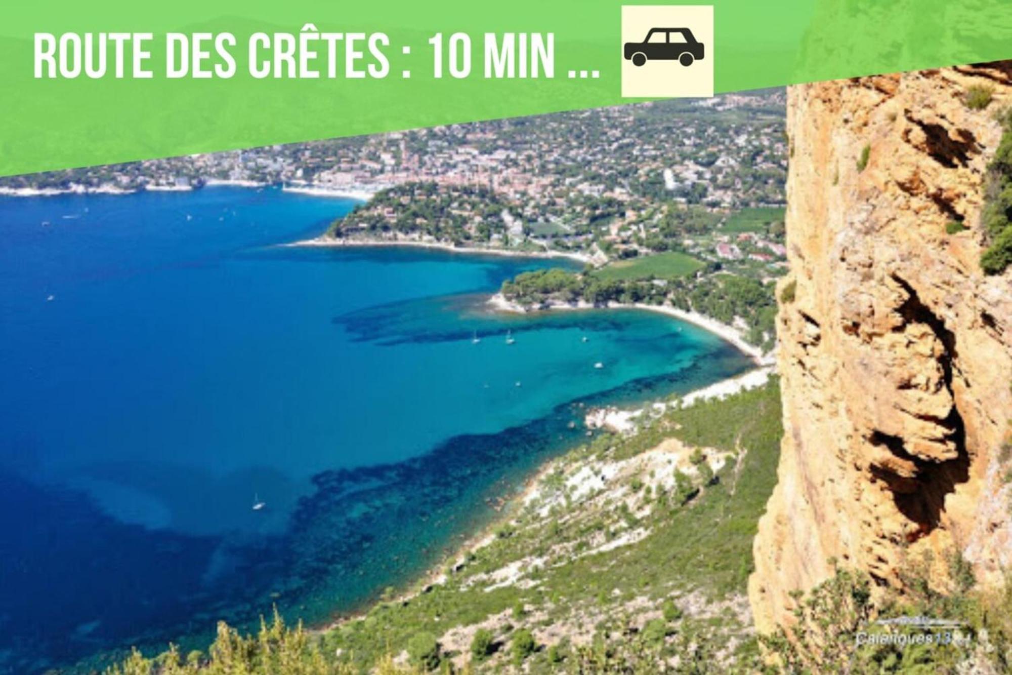 Cosy La Baie Des Anges - Plage La Ciotat - Classe 3 Etoiles公寓 外观 照片